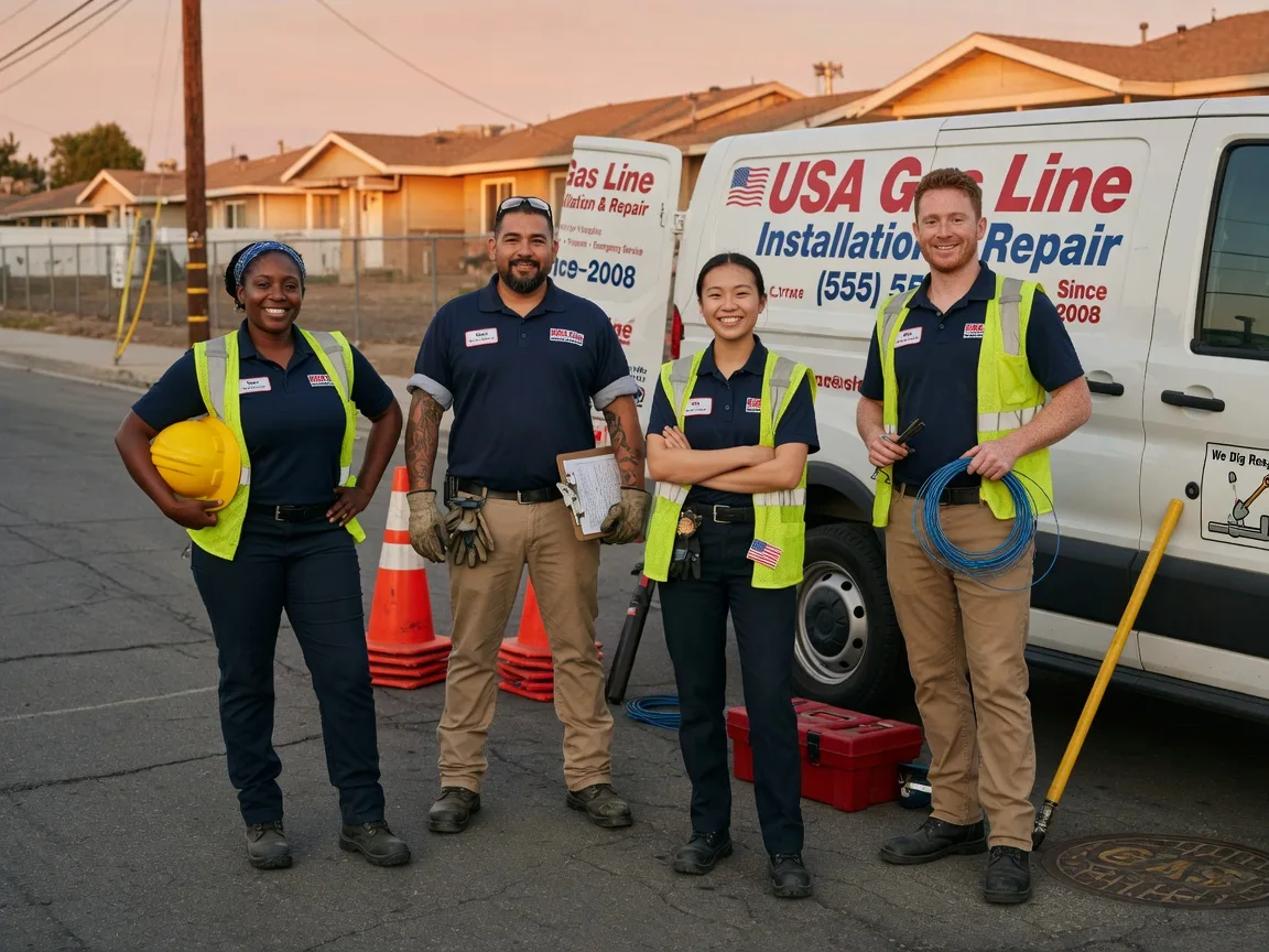 Gas Line Installation company in Angwin, CA